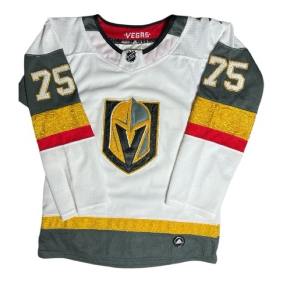 Adidas Vegas Golden Knights Authentic Pro Road Jersey White - Picture 3 of 14